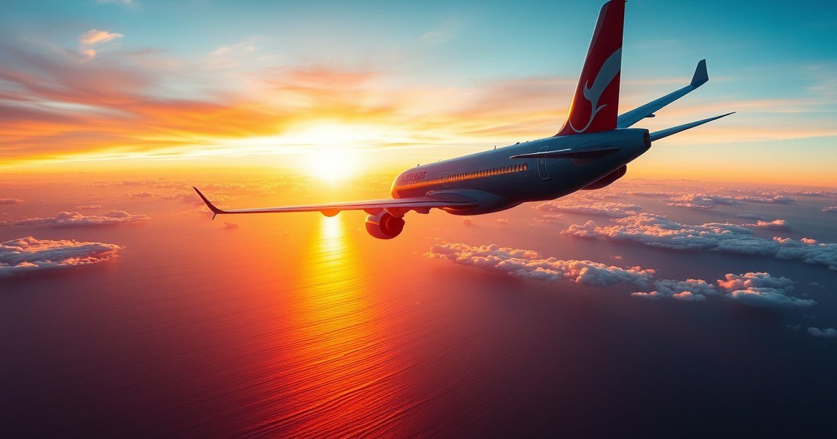Avião sobrevoando Atlântico em voo internacional simbolizando aplicação da Convenção de Montreal e CDC no extravio de bagagem